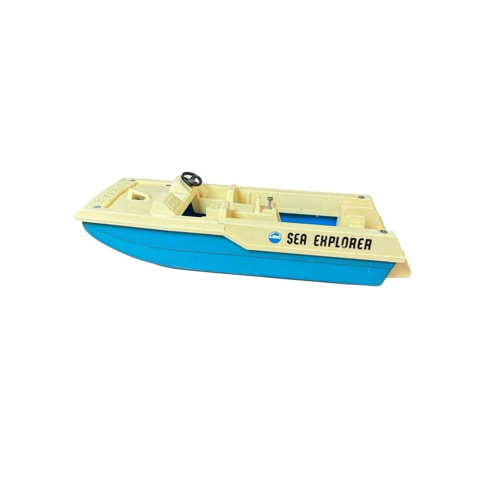 Vintage 1976 Fisher Price Adventure People 310 Sea Explorer Boat Only